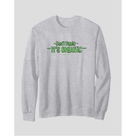 Men's Crewneck Sweatshirt "It's Organic"